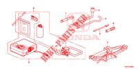REPAIR KIT, TOOL voor Honda JAZZ 1.3 ELEGANCE 5 deuren 6-versnellings handgeschakelde versnellingsbak 2019