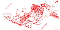 VLOERMAT/ISOLATOR  voor Honda JAZZ 1.3 ELEGANCE 5 deuren 6-versnellings handgeschakelde versnellingsbak 2019