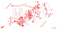 VOOR ONDER ARM/ STABILISATOR VEER  voor Honda JAZZ 1.3 ELEGANCE 5 deuren 6-versnellings handgeschakelde versnellingsbak 2019