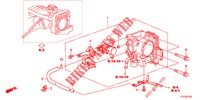 GAS HUIS('84,'85)  voor Honda JAZZ HYBRID LUXURY HLT 5 deuren CVT versnellingsbak 2012
