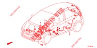 BEDRADINGSBUNDEL (2) (LH) voor Honda JAZZ HYBRID LUXURY 5 deuren CVT versnellingsbak 2013