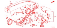 ANTENNE/LUIDSPREKER  voor Honda JAZZ HYBRID LUXURY 5 deuren CVT versnellingsbak 2014