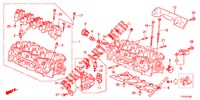 CILINDERKOP AFDEKKING  voor Honda JAZZ HYBRID LUXURY 5 deuren CVT versnellingsbak 2014