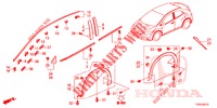 GIETWERK/BESCHERMER  voor Honda CIVIC 1.4 S 5 deuren 6-versnellings handgeschakelde versnellingsbak 2014