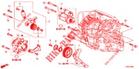 AUTOMATISCH SPANNER (DIESEL) voor Honda CIVIC DIESEL 1.6 EXECUTIVE 5 deuren 6-versnellings handgeschakelde versnellingsbak 2014