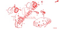 ANTENNE/LUIDSPREKER  voor Honda CIVIC DIESEL 1.6 LIFSTYLE 5 deuren 6-versnellings handgeschakelde versnellingsbak 2014