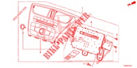 AUDIO UNIT  voor Honda CIVIC DIESEL 1.6 LIFSTYLE 5 deuren 6-versnellings handgeschakelde versnellingsbak 2014