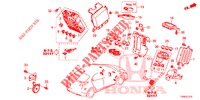 BEDIENINGSEENNEID (CABINE) (1) (LH) voor Honda CIVIC DIESEL 1.6 LIFSTYLE 5 deuren 6-versnellings handgeschakelde versnellingsbak 2014