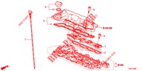 CILINDERKOP AFDEKKING (DIESEL) voor Honda CIVIC DIESEL 1.6 LIFSTYLE 5 deuren 6-versnellings handgeschakelde versnellingsbak 2014