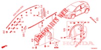 GIETWERK/BESCHERMER  voor Honda CIVIC DIESEL 1.6 LIFSTYLE 5 deuren 6-versnellings handgeschakelde versnellingsbak 2014