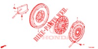 KOPPELING VERSNELLING VORK (DIESEL) voor Honda CIVIC DIESEL 1.6 LIFSTYLE 5 deuren 6-versnellings handgeschakelde versnellingsbak 2014