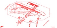 MOTOR AFDEKKING (DIESEL) voor Honda CIVIC DIESEL 1.6 LIFSTYLE 5 deuren 6-versnellings handgeschakelde versnellingsbak 2014