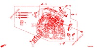 MOTOR BEDRADINGSBUNDEL (DIESEL) voor Honda CIVIC DIESEL 1.6 LIFSTYLE 5 deuren 6-versnellings handgeschakelde versnellingsbak 2014