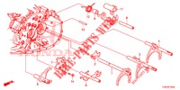 OVERSCHAKELVORK/STELSCHROEF (DIESEL) voor Honda CIVIC DIESEL 1.6 LIFSTYLE 5 deuren 6-versnellings handgeschakelde versnellingsbak 2014