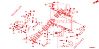 RADIATOR SLANG/RESERVETANK (DIESEL) voor Honda CIVIC DIESEL 1.6 LIFSTYLE 5 deuren 6-versnellings handgeschakelde versnellingsbak 2014