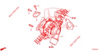 TURBOLADER SYSTEEM (DIESEL) voor Honda CIVIC DIESEL 1.6 LIFSTYLE 5 deuren 6-versnellings handgeschakelde versnellingsbak 2014