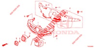 VOOR GRILLE/GIETWERK  voor Honda CIVIC DIESEL 1.6 LIFSTYLE 5 deuren 6-versnellings handgeschakelde versnellingsbak 2014