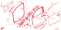 VOOR PORTIER PANELEN(2DE)  voor Honda CIVIC DIESEL 1.6 LIFSTYLE 5 deuren 6-versnellings handgeschakelde versnellingsbak 2014
