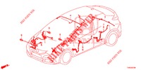 BEDRADINGSBUNDEL (4) (LH) voor Honda CIVIC 1.8 COMFORT 5 deuren 5-traps automatische versnellingsbak 2014