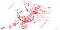 VOOR GRILLE/GIETWERK  voor Honda CIVIC 1.8 EXECUTIVE 5 deuren 5-traps automatische versnellingsbak 2014