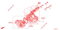 GAS HUIS (1.8L) voor Honda CIVIC 1.8 S 5 deuren 6-versnellings handgeschakelde versnellingsbak 2014