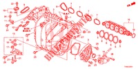 INLAAT SPRUITSTUK (1.8L) voor Honda CIVIC 1.8 S 5 deuren 6-versnellings handgeschakelde versnellingsbak 2014
