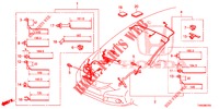 BEDRADINGSBUNDEL (4) (LH) voor Honda CIVIC DIESEL 1.6 COMFORT 5 deuren 6-versnellings handgeschakelde versnellingsbak 2015