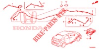 ANTENNE/LUIDSPREKER (LH) voor Honda CIVIC DIESEL 1.6 COMFORT EURO 6 5 deuren 6-versnellings handgeschakelde versnellingsbak 2015
