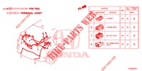 ELEKTRISCHE AANSLUITING (ARRIERE) voor Honda CIVIC DIESEL 1.6 COMFORT EURO 6 5 deuren 6-versnellings handgeschakelde versnellingsbak 2015