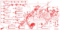 BEDRADINGSBUNDEL (1) (LH) voor Honda CIVIC 1.5 PRESTIGE 5 deuren 6-versnellings handgeschakelde versnellingsbak 2018