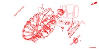 KOPPELING TERUGKEER  voor Honda CIVIC 1.5 PRESTIGE 5 deuren 6-versnellings handgeschakelde versnellingsbak 2018