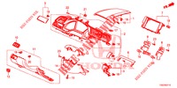 INSTRUMENTEN AFWERKING (COTE DE CONDUCTEUR) (LH) voor Honda CIVIC 1.5 PRESTIGE 5 deuren CVT versnellingsbak 2018