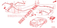 ANTENNE/LUIDSPREKER (LH) voor Honda CIVIC DIESEL 2.2 EXCLUSIVE 5 deuren 6-versnellings handgeschakelde versnellingsbak 2013