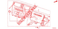 AUDIO UNIT  voor Honda CIVIC DIESEL 2.2 EXCLUSIVE 5 deuren 6-versnellings handgeschakelde versnellingsbak 2013