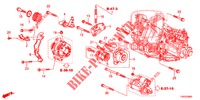 AUTOMATISCH SPANNER (DIESEL) (2.2L) voor Honda CIVIC DIESEL 2.2 EXCLUSIVE 5 deuren 6-versnellings handgeschakelde versnellingsbak 2013