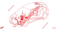 BEDRADINGSBUNDEL (1) (LH) voor Honda CIVIC DIESEL 2.2 EXCLUSIVE 5 deuren 6-versnellings handgeschakelde versnellingsbak 2013