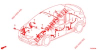 BEDRADINGSBUNDEL (4) (LH) voor Honda CIVIC DIESEL 2.2 EXCLUSIVE 5 deuren 6-versnellings handgeschakelde versnellingsbak 2013
