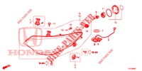 KOPLAMP (HID) voor Honda CIVIC DIESEL 2.2 EXCLUSIVE 5 deuren 6-versnellings handgeschakelde versnellingsbak 2013