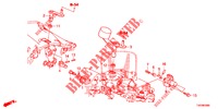 OVERSCHAKELARM/OVERSCHAKELHENDEL (DIESEL) (2.2L) voor Honda CIVIC DIESEL 2.2 EXCLUSIVE 5 deuren 6-versnellings handgeschakelde versnellingsbak 2013
