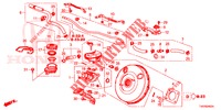 REM HOOFDCILINDER/HOOFDSPANNING (DIESEL) (LH) voor Honda CIVIC DIESEL 2.2 EXCLUSIVE 5 deuren 6-versnellings handgeschakelde versnellingsbak 2013