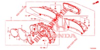 SNELHEIDSMETER  voor Honda CIVIC DIESEL 2.2 EXCLUSIVE 5 deuren 6-versnellings handgeschakelde versnellingsbak 2013