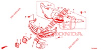 VOOR GRILLE/GIETWERK  voor Honda CIVIC DIESEL 2.2 EXCLUSIVE 5 deuren 6-versnellings handgeschakelde versnellingsbak 2013
