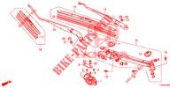 VOOR RUITESPROEIER (LH) voor Honda CIVIC DIESEL 2.2 EXCLUSIVE 5 deuren 6-versnellings handgeschakelde versnellingsbak 2013