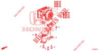 VSA MODULATOR(RH)('00 )  voor Honda CIVIC DIESEL 2.2 EXCLUSIVE 5 deuren 6-versnellings handgeschakelde versnellingsbak 2013