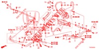 WATERSLANG/VERWARMING KANAAL (DIESEL) (2.2L) voor Honda CIVIC DIESEL 2.2 EXCLUSIVE 5 deuren 6-versnellings handgeschakelde versnellingsbak 2013