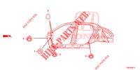 DOORVOERTULLE (LATERAL) voor Honda CIVIC DIESEL 1.6 ENTRY 5 deuren 9-traps automatische versnellingsbak 2018