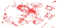 INSTRUMENTEN AFWERKING (COTE DE CONDUCTEUR) (LH) voor Honda CIVIC DIESEL 1.6 ENTRY 5 deuren 9-traps automatische versnellingsbak 2018