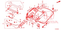 ACHTERKLEP PANEEL(2DE)  voor Honda CIVIC DIESEL 1.6 S 5 deuren 9-traps automatische versnellingsbak 2018