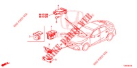 AIRCONDITIONER (CAPTEUR) voor Honda CIVIC DIESEL 1.6 S 5 deuren 9-traps automatische versnellingsbak 2018