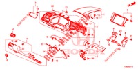 INSTRUMENTEN AFWERKING (COTE DE CONDUCTEUR) (LH) voor Honda CIVIC DIESEL 1.6 S 5 deuren 9-traps automatische versnellingsbak 2018